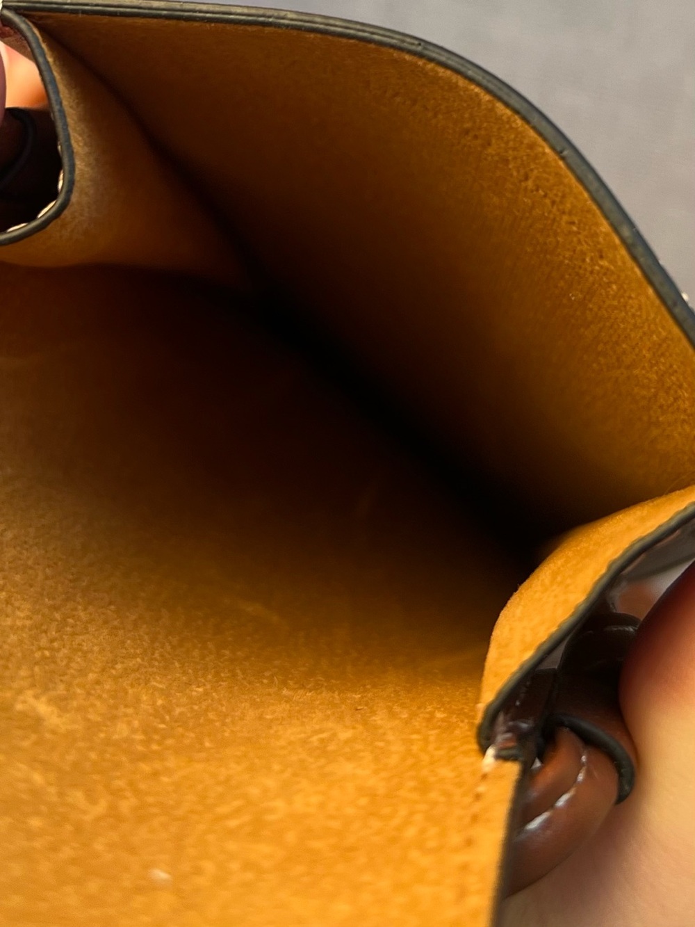 Celine Calfskin Sunglasses or Phone Pouch With Flap Tan - Picture 5 of 5